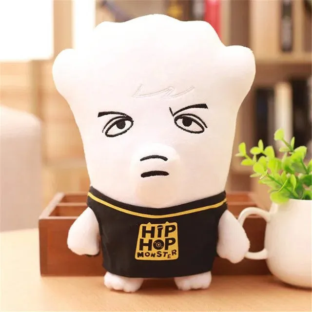 1pc Youpop KPOP Korean Fashion BTS Bangtan Boys plush doll cute cartoon toy boyfriend kid christmas gifts free shipping