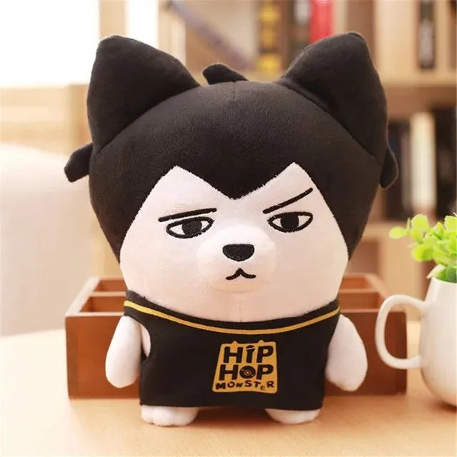 1pc Youpop KPOP Korean Fashion BTS Bangtan Boys plush doll cute cartoon toy boyfriend kid christmas gifts free shipping