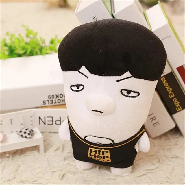 1pc Youpop KPOP Korean Fashion BTS Bangtan Boys plush doll cute cartoon toy boyfriend kid christmas gifts free shipping