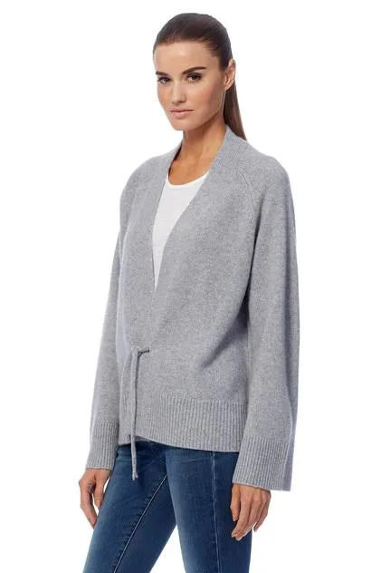 360 Cashmere - Dori Cardigan in Steel