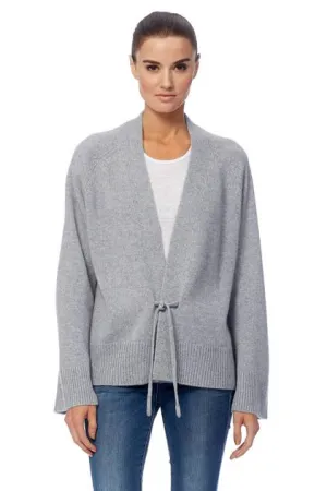 360 Cashmere - Dori Cardigan in Steel