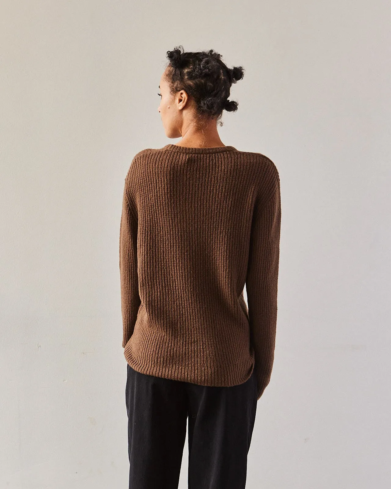 7115 Molly Everyday Crewneck Sweater, Brown