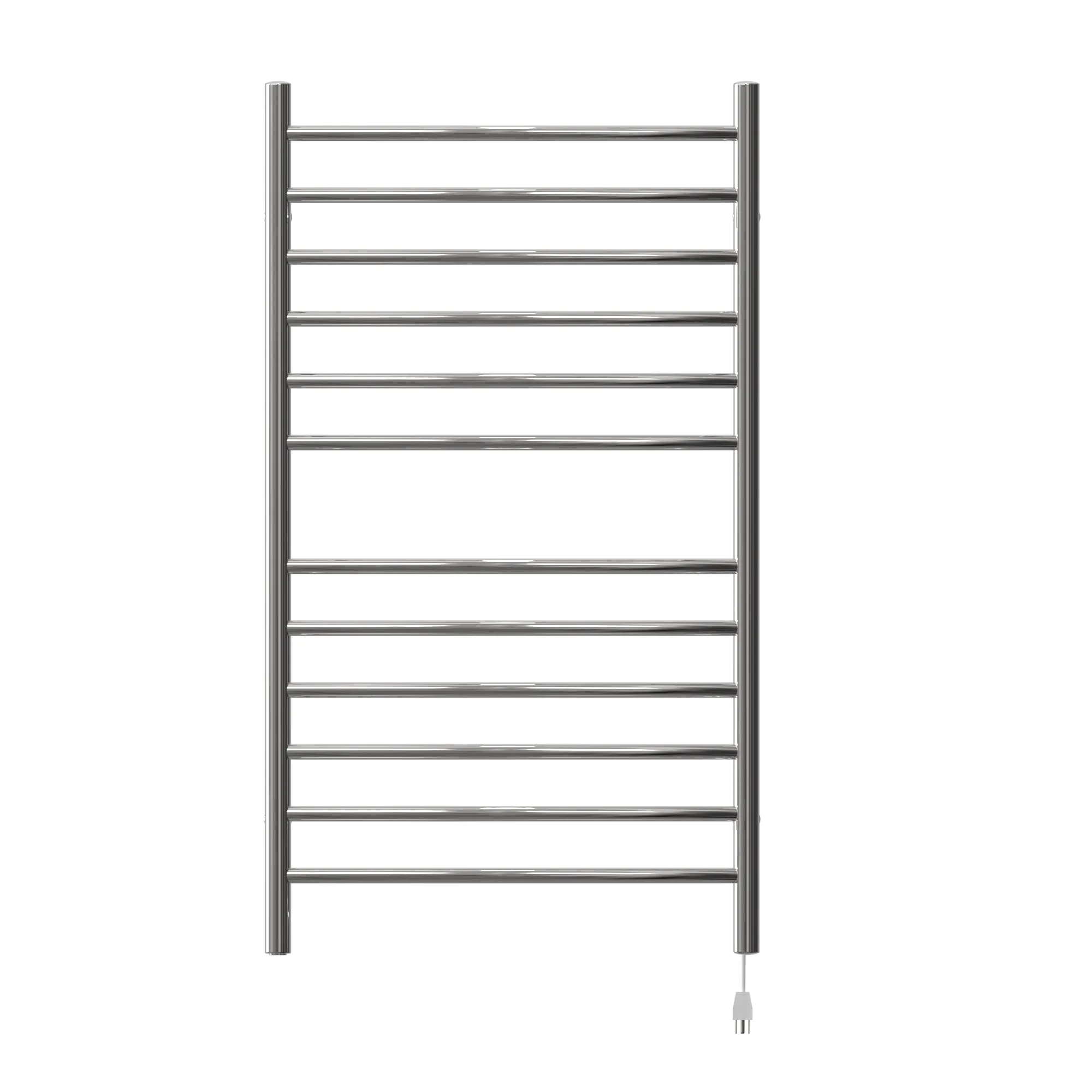 Amba RWHL-CP Radiant Large Hardwired   Plug-in Combo Curved 12 Bar Towel Warmer in Polished