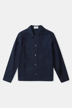 ASIR jacket eco canvas 230g navy