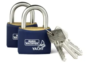 Burg Watcher Yacht Padlock 50mm - Seawater Proof