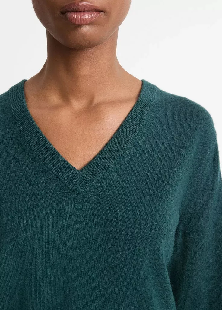 Casual V-Neck Sweater- Juniper