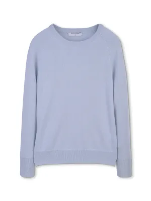 Classic Crew Neck Sweater_Baby Blue