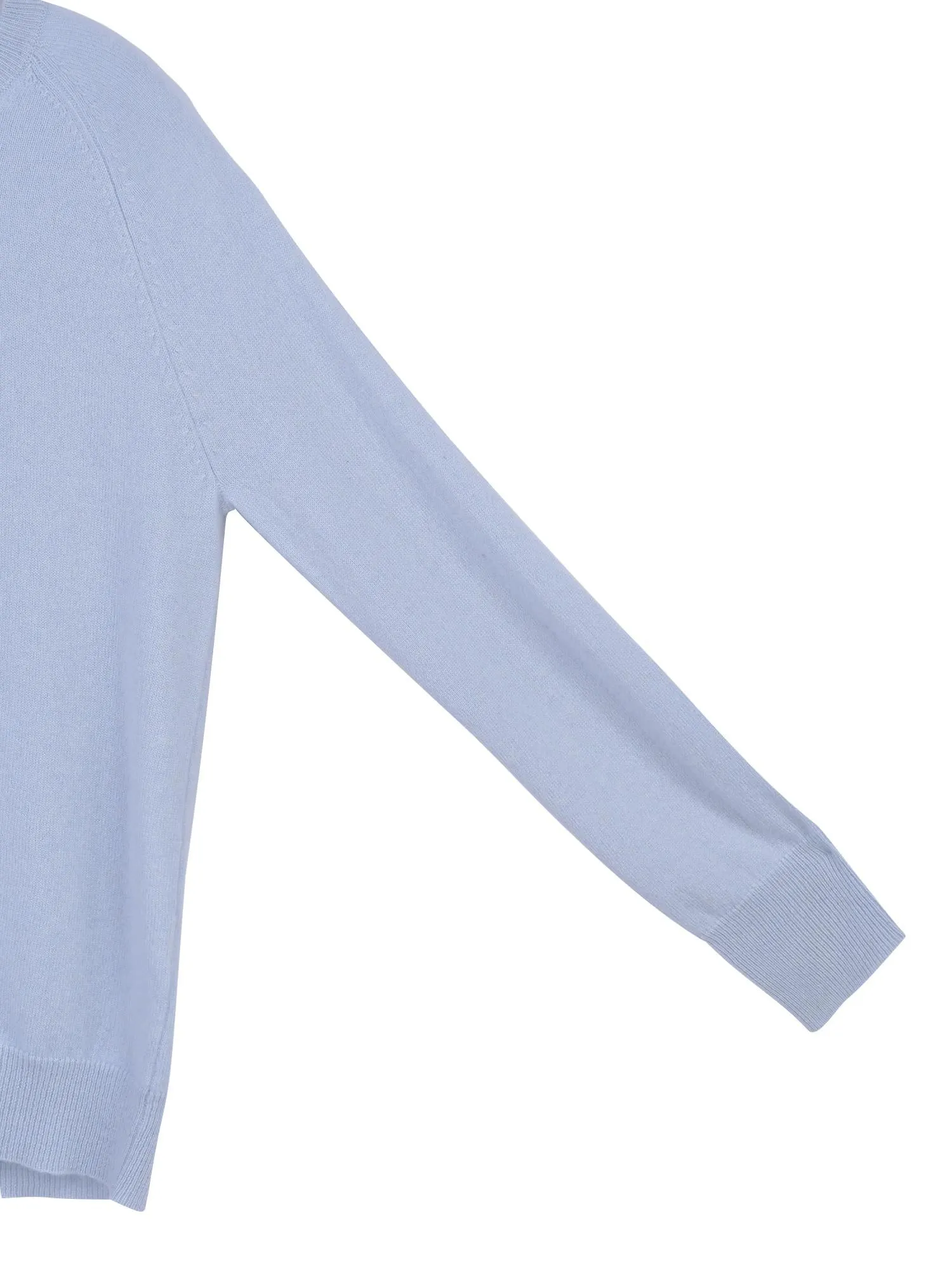 Classic Crew Neck Sweater_Baby Blue