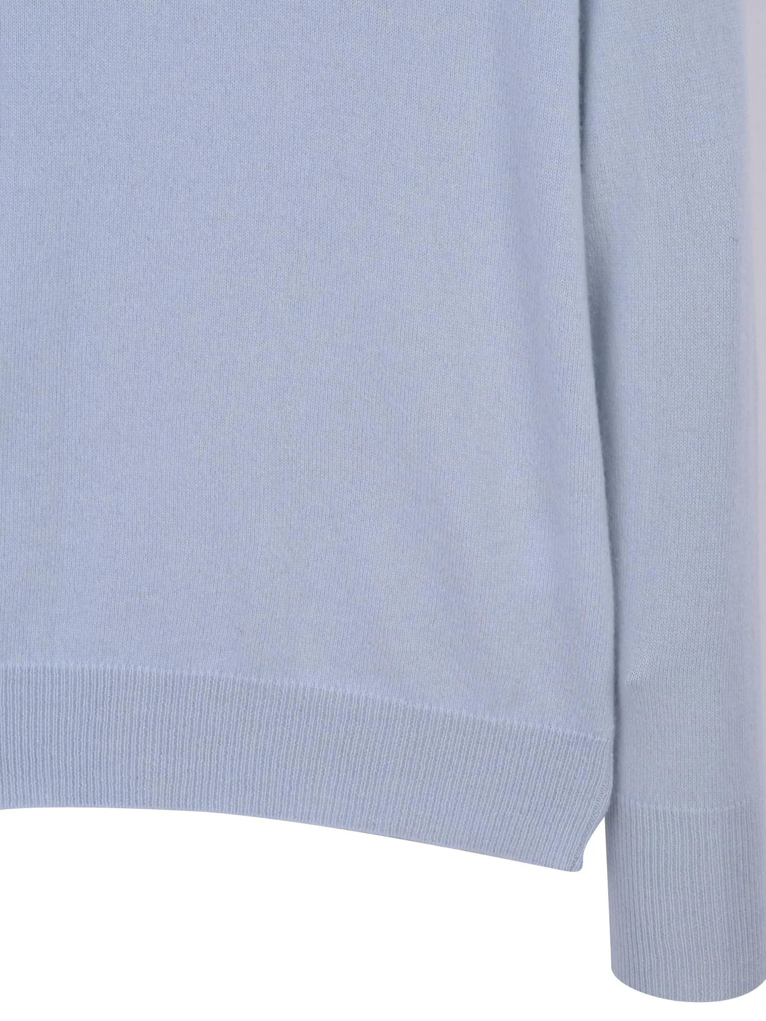 Classic Crew Neck Sweater_Baby Blue