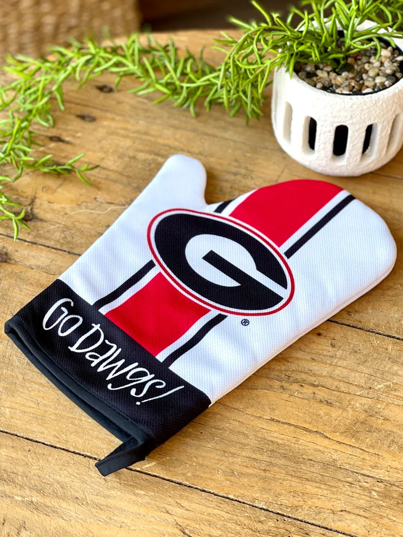 Collegiate Mitt & Pot Holder Set - UGA