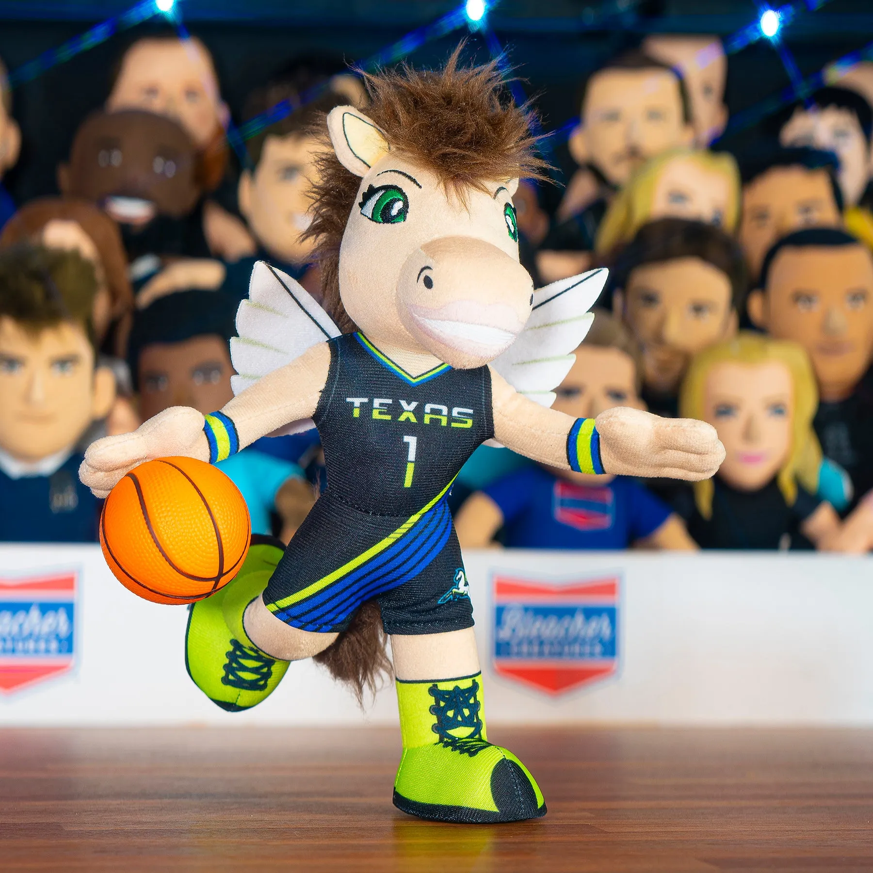 Dallas Wings Lightning 10" Mascot Plush Figure (Rebel Uniform)