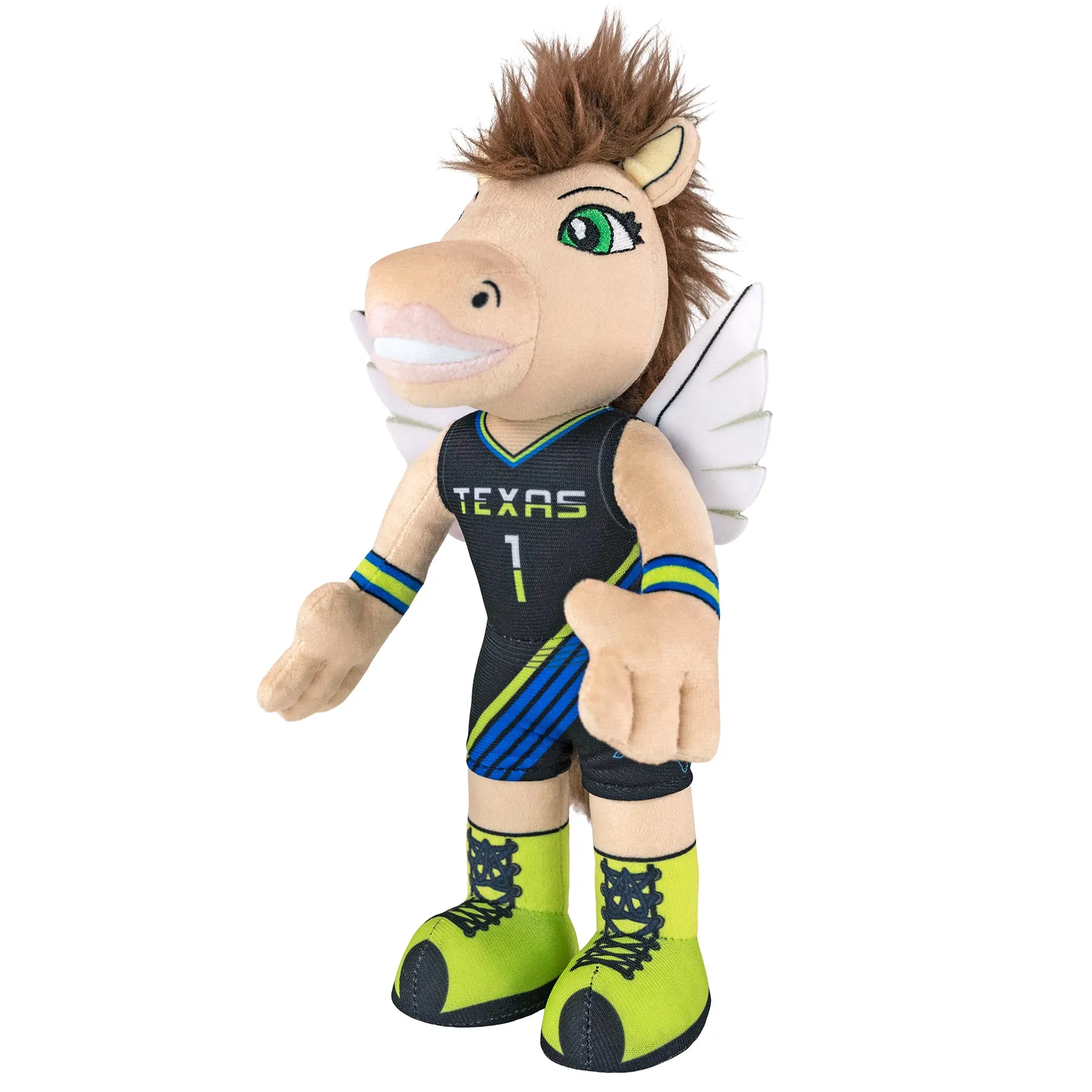 Dallas Wings Lightning 10" Mascot Plush Figure (Rebel Uniform)