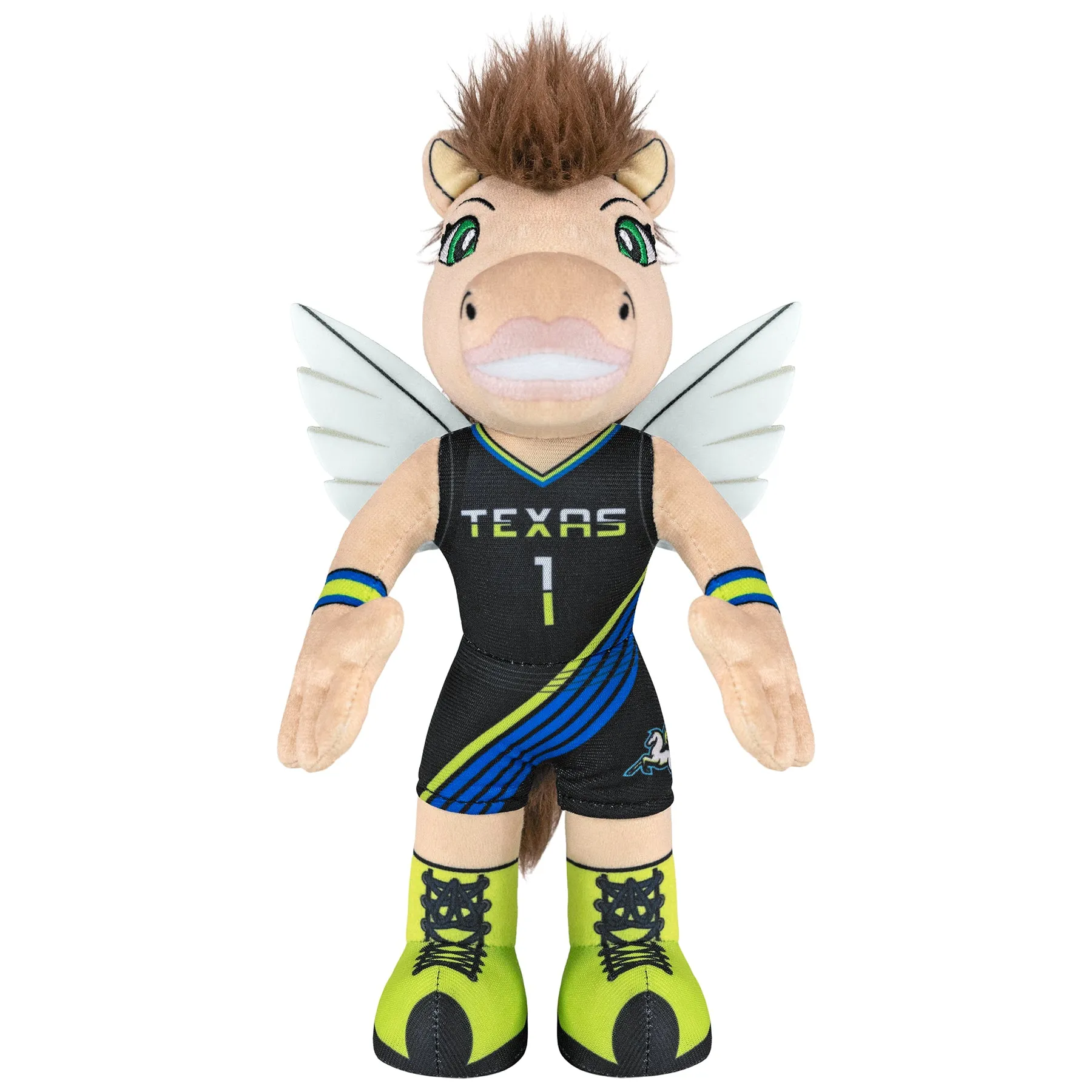 Dallas Wings Lightning 10" Mascot Plush Figure (Rebel Uniform)