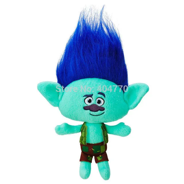 Dream works Movie Trolls Plush Toy Doll Cooper Poppy DJ Suki Harper Guy Diamond Branch Stuffed Dolls The Good Luck Trolls Gifts