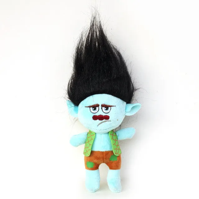 Dream works Movie Trolls Plush Toy Doll Cooper Poppy DJ Suki Harper Guy Diamond Branch Stuffed Dolls The Good Luck Trolls Gifts