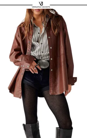 Easy Rider Faux Leather Jacket