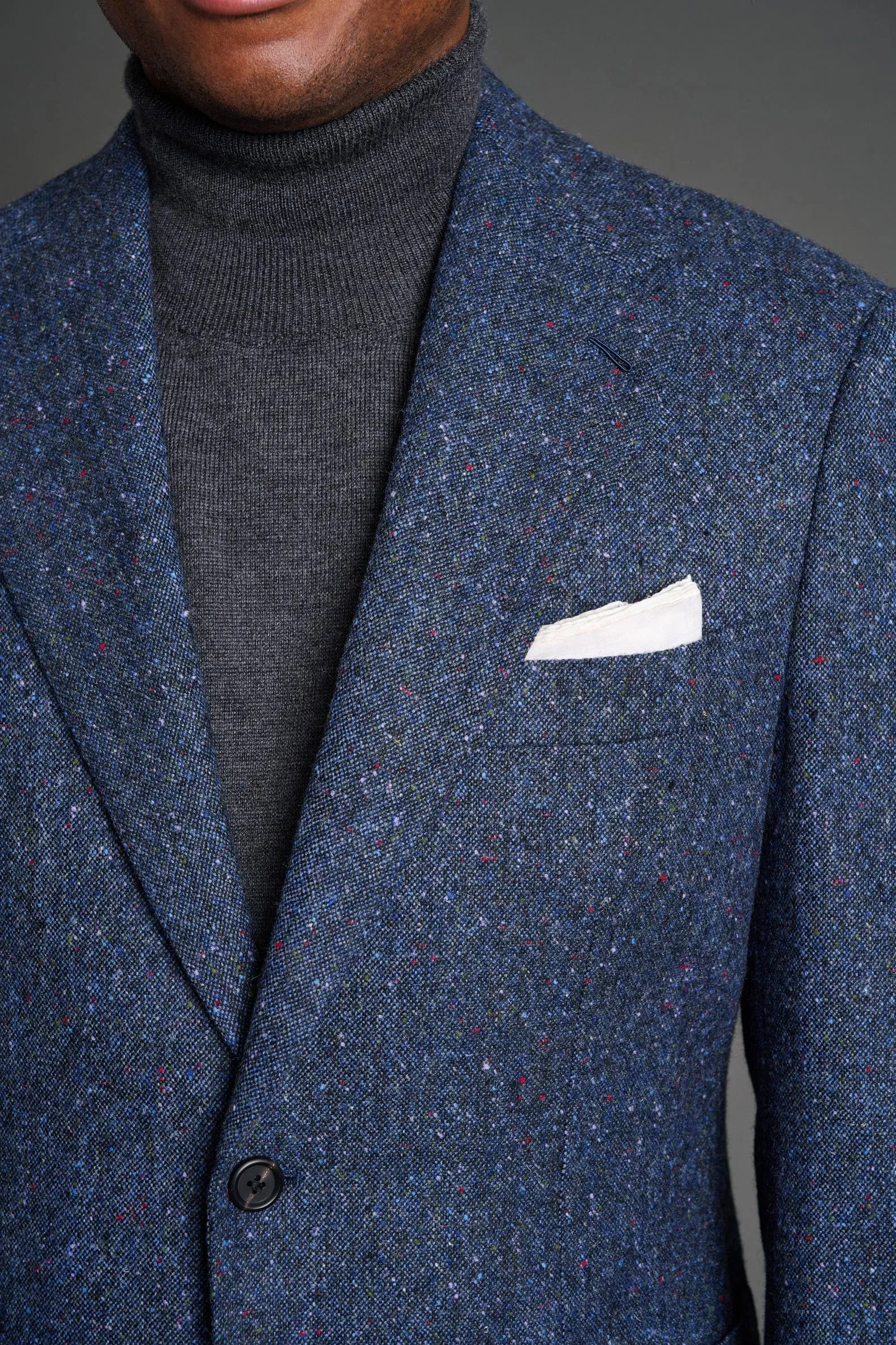 English Donegal Tweed Jacket