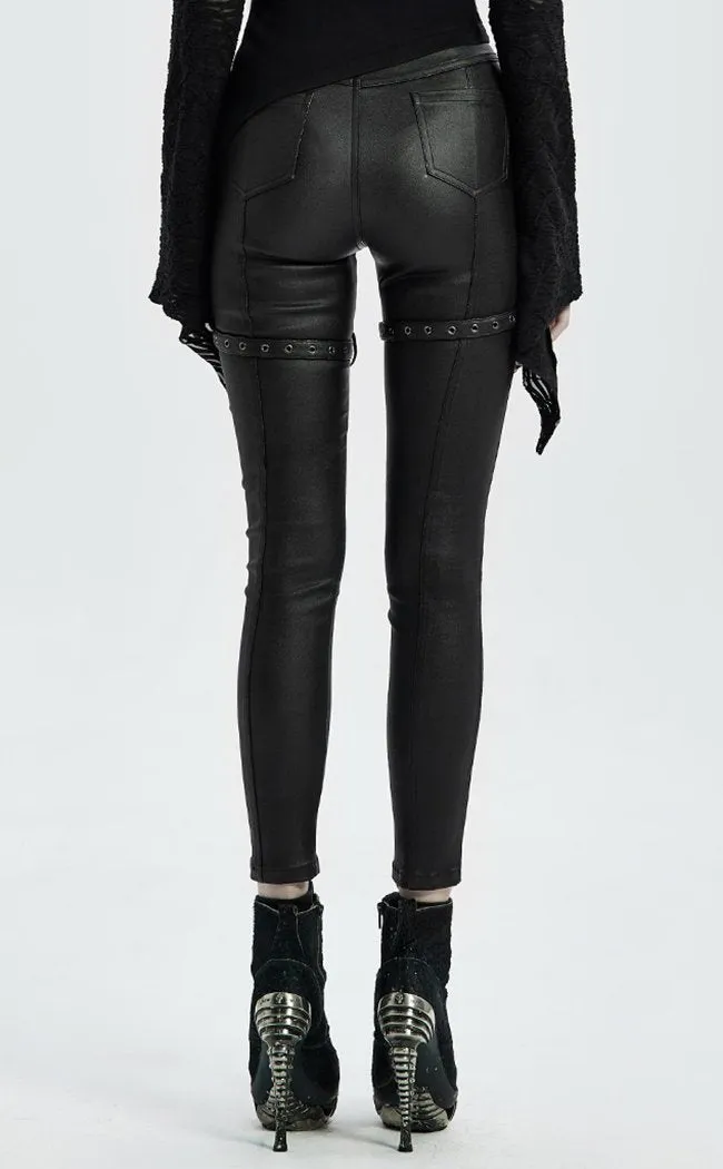 Escapist Faux Leather Leggings