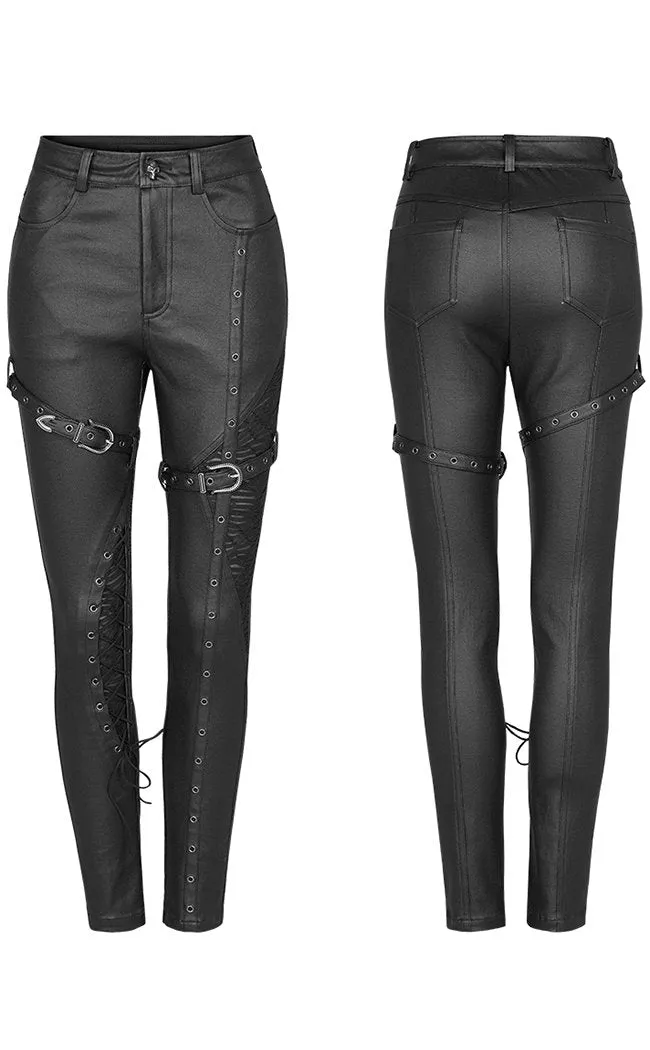 Escapist Faux Leather Leggings