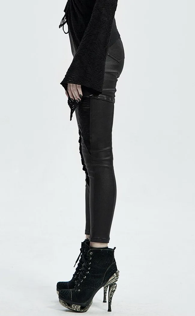 Escapist Faux Leather Leggings