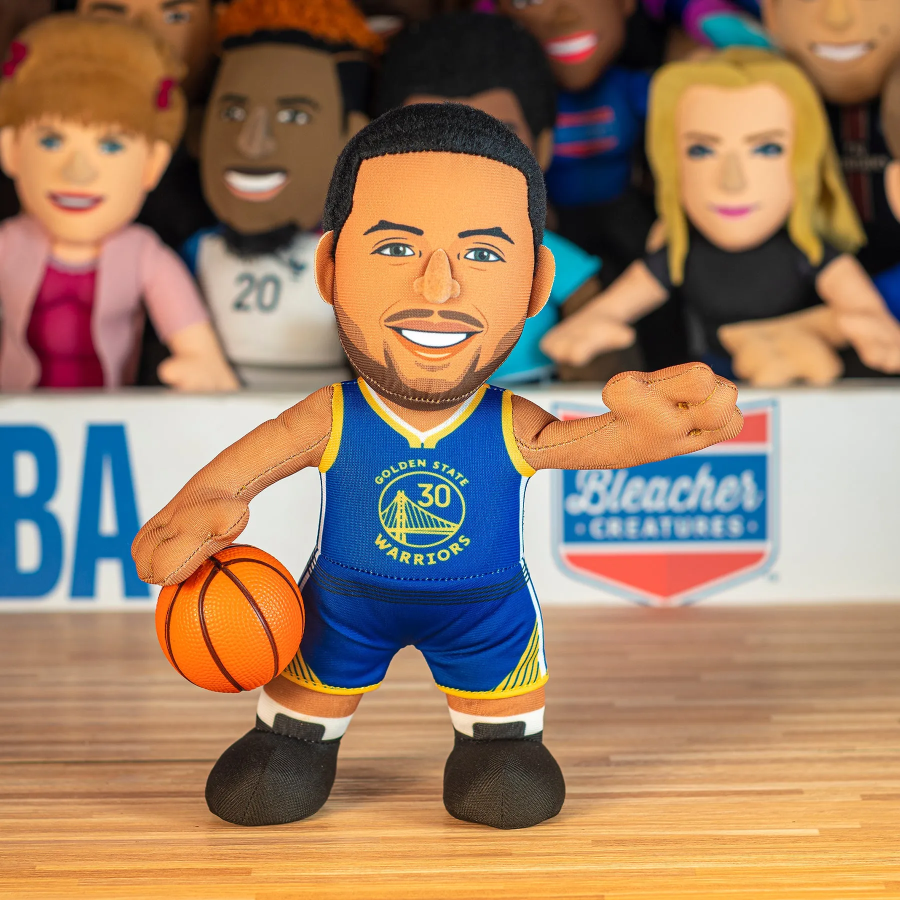 Golden State Warriors Steph Curry 10" Plush Figure