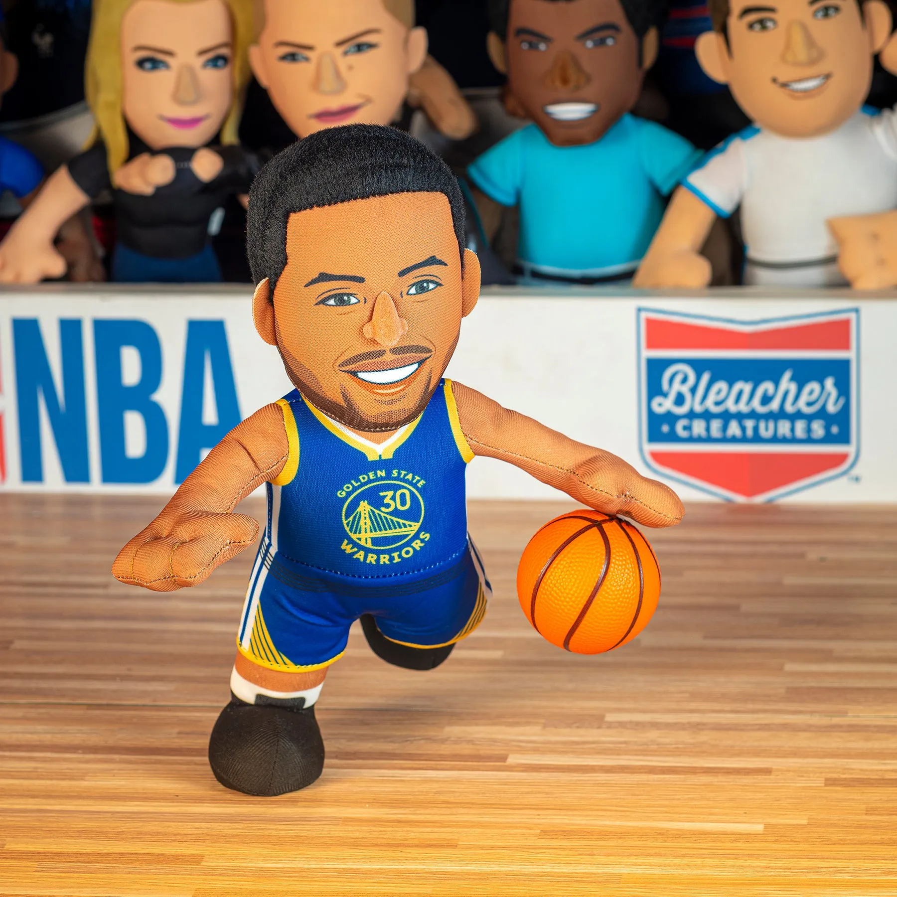 Golden State Warriors Steph Curry 10" Plush Figure