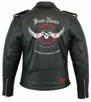 Heavy Duty Rider Leather Highway Jacket