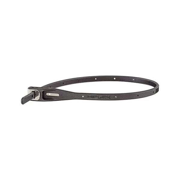 HIPLOK Z LOK BLACK - Ultra-Lightweight Security Tie