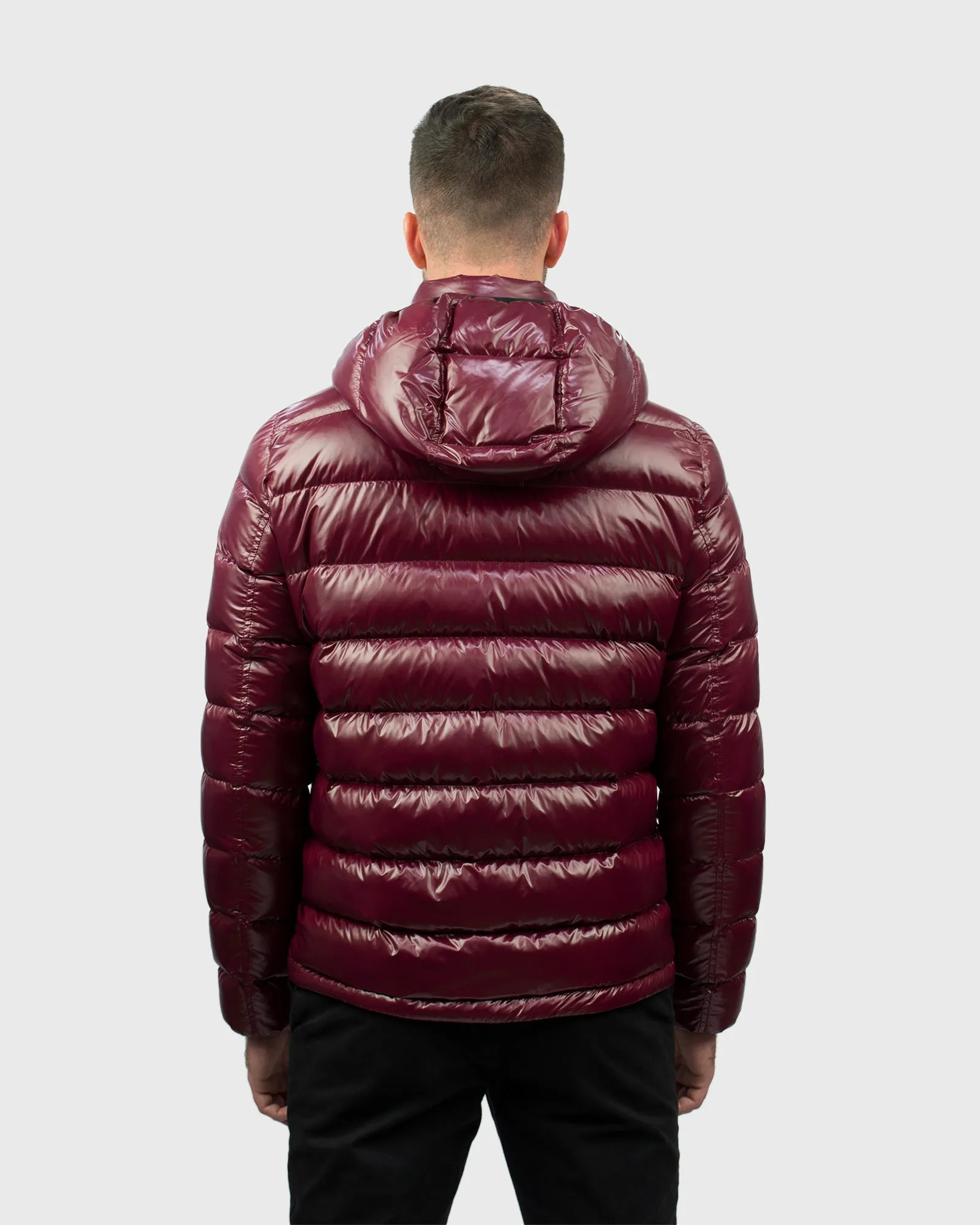 KARL LAGERFELD 505032-592532 WINE DOWN PUFFER JACKET