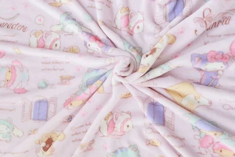 Kawaii Plush & Blanket Set