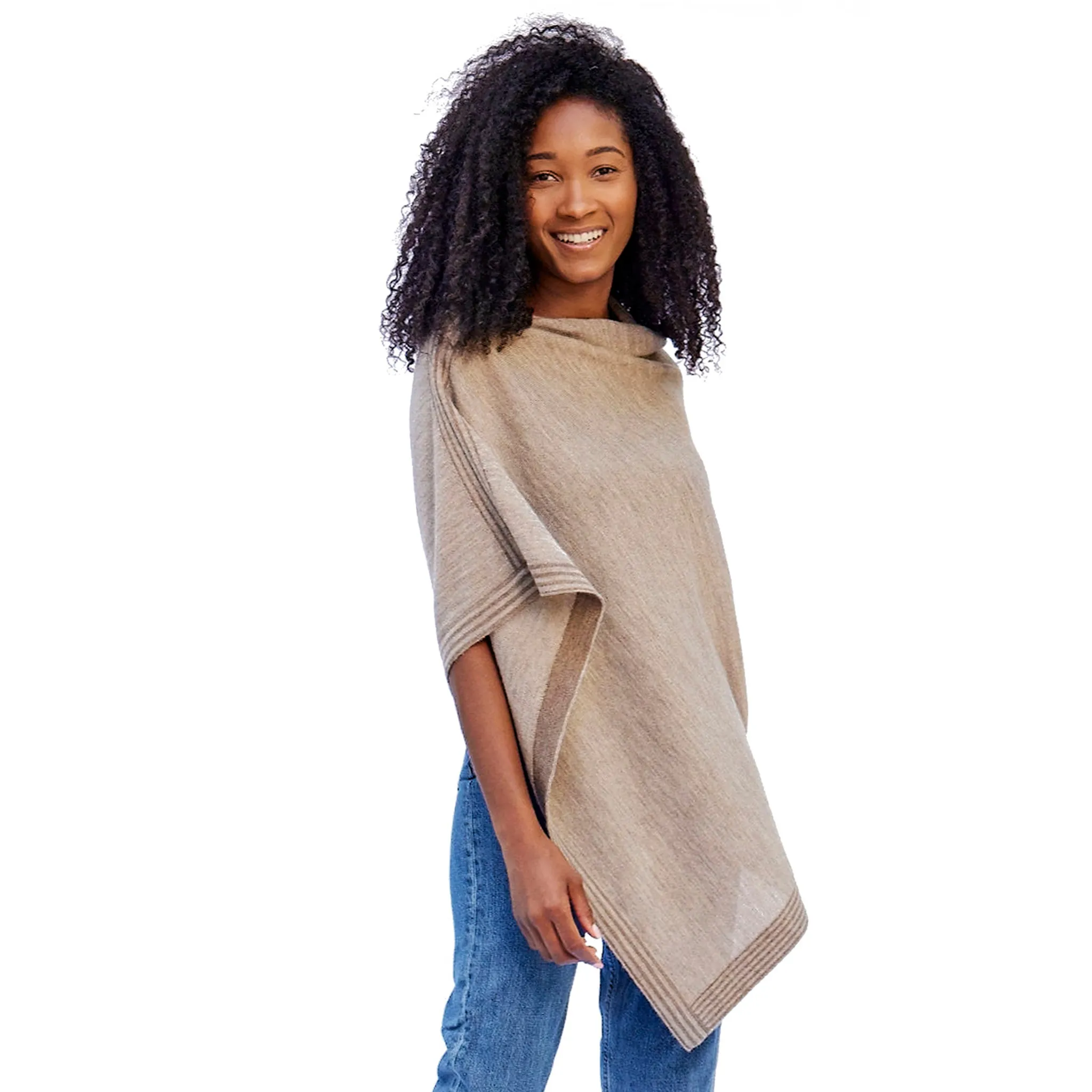 La Jolla Lightweight Knit Poncho