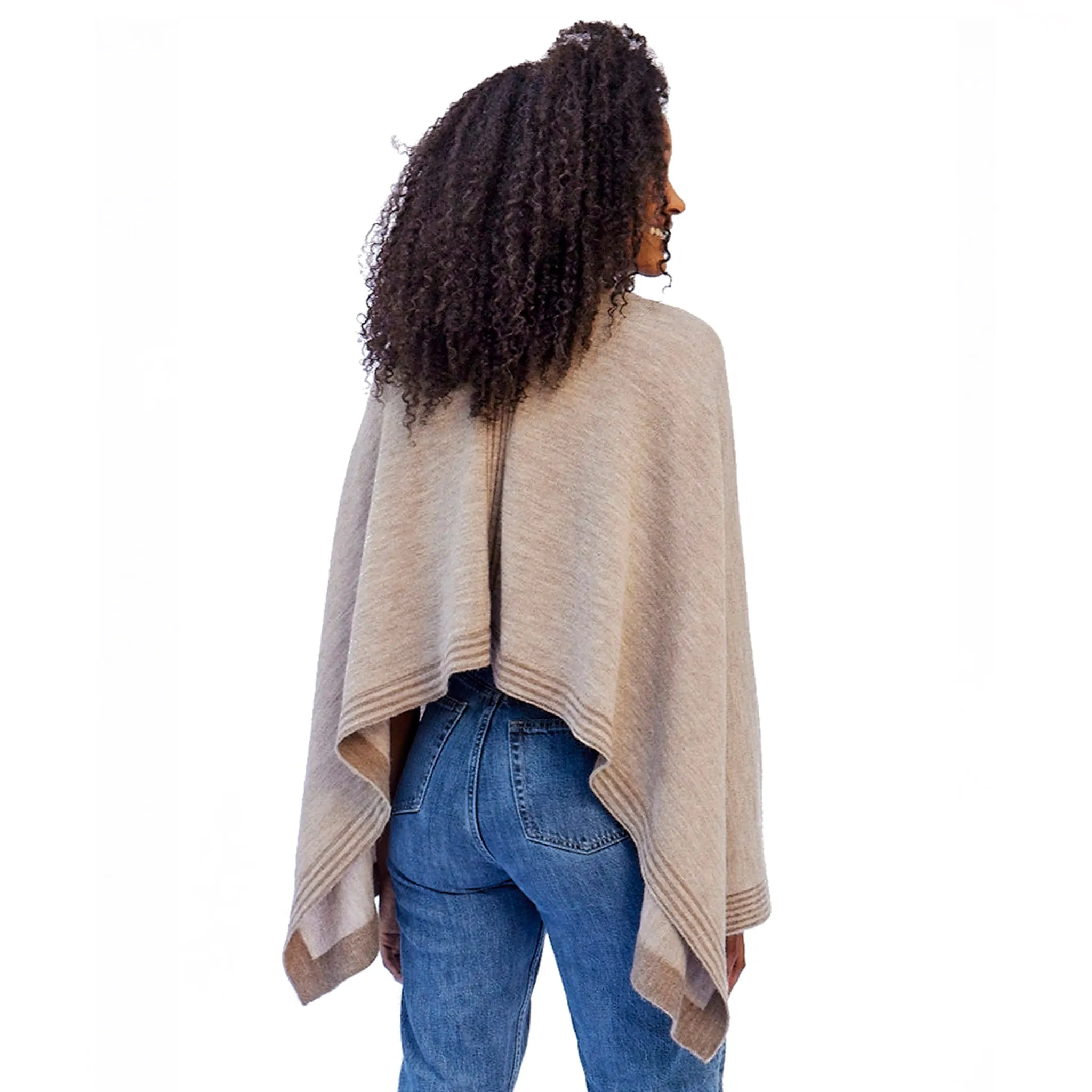 La Jolla Lightweight Knit Poncho