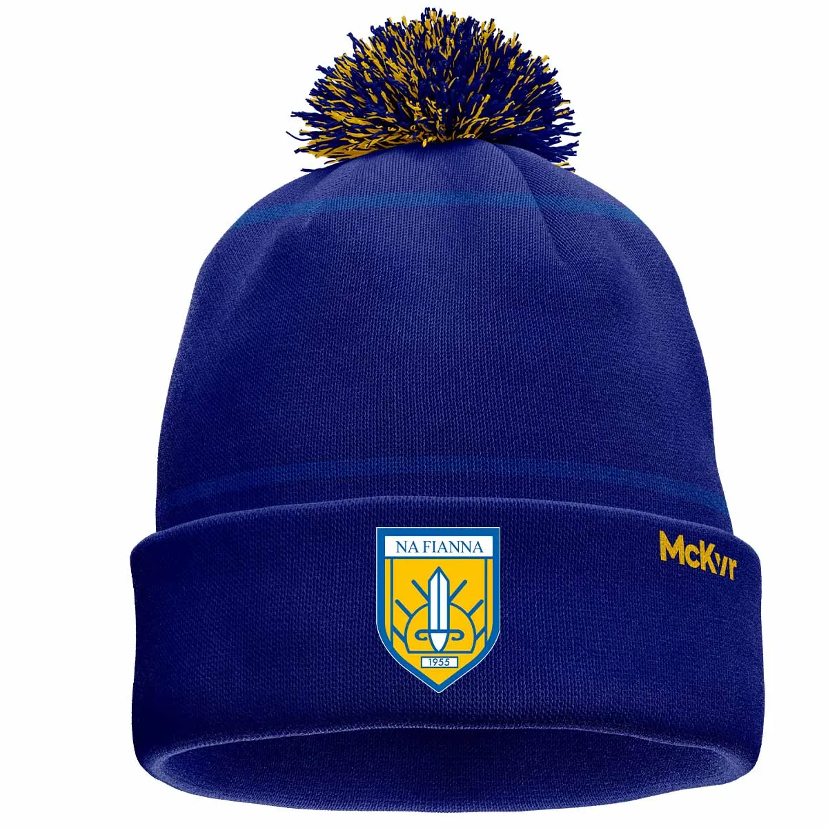 Mc Keever Na Fianna Dublin Bobble Hat - Adult - Royal