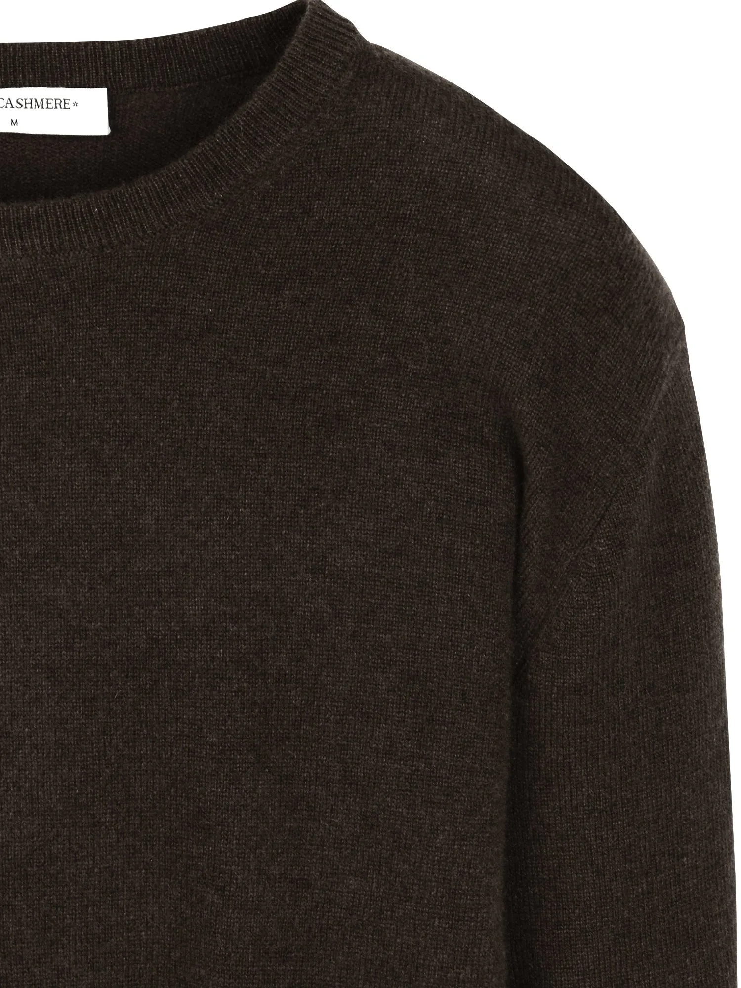 Men Crew Neck Sweater_Cocoa Brown