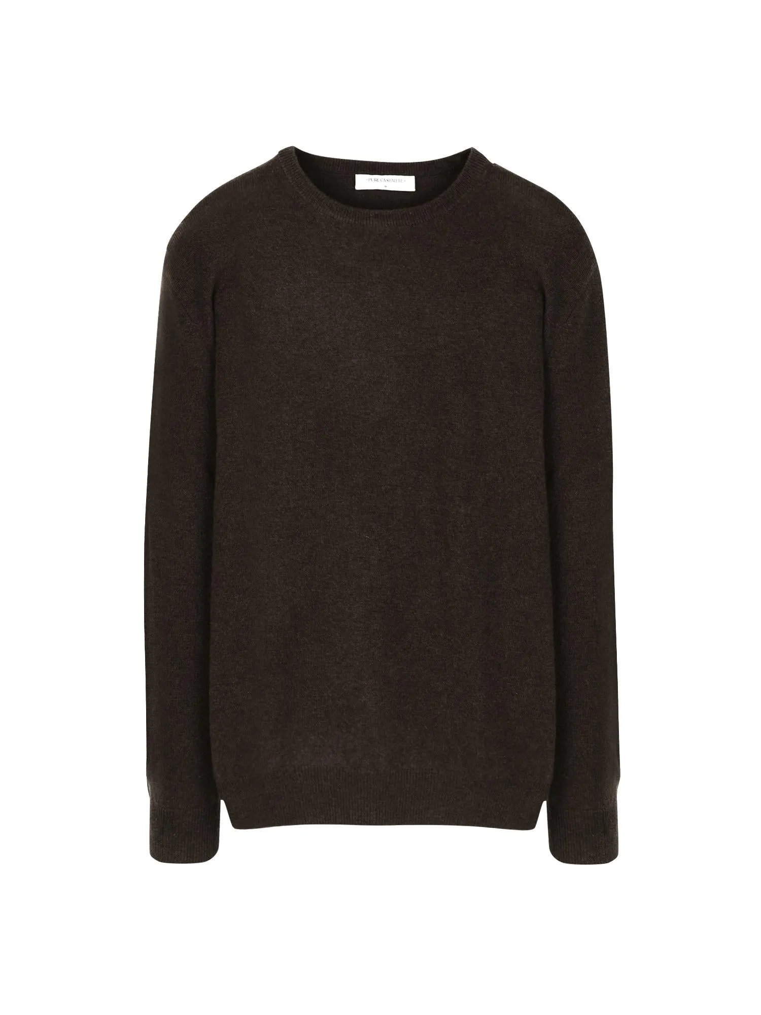 Men Crew Neck Sweater_Cocoa Brown