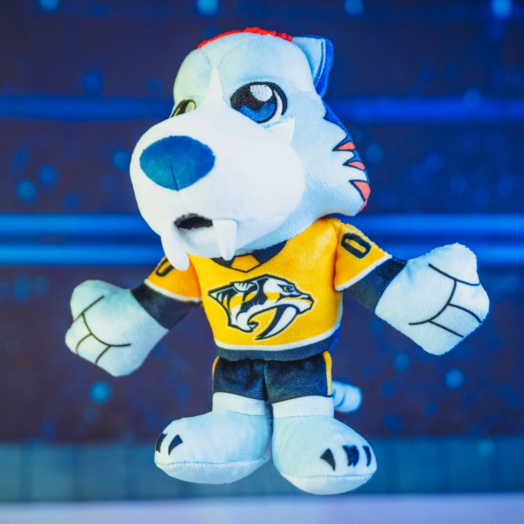 Nashville Predators Gnash 8" Kuricha Mascot Plush