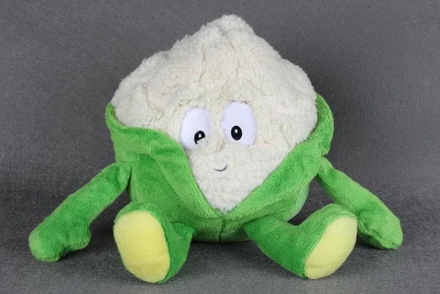 Original New Fruits Vegetables garlic Mushroom Cherry Starwberry 9" Soft Plush Doll Toy