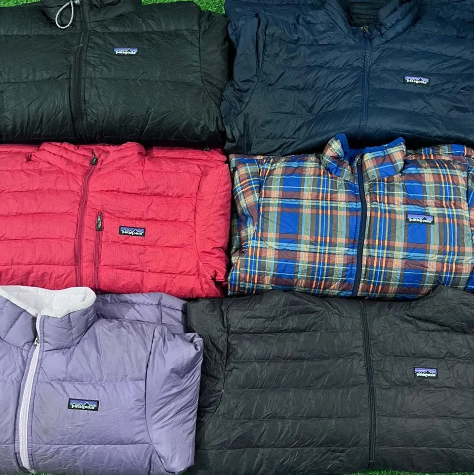 Patagonia duck down puffers