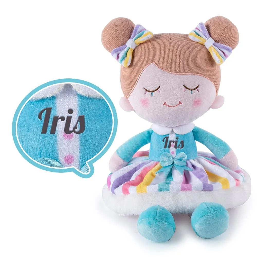 Personalized Rainbow Plush Doll