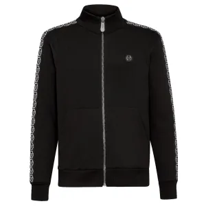 Philipp Plein Hexagonal Logo Zip Top