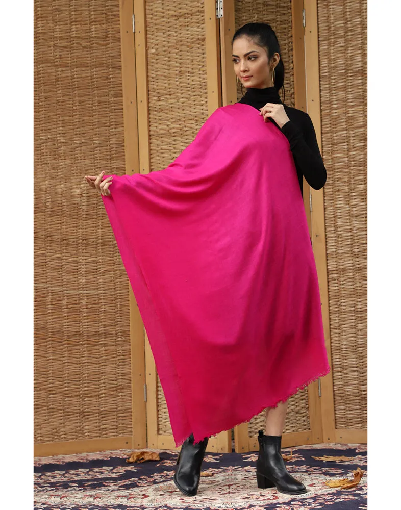 Pink Cashmere Pashmina Stole