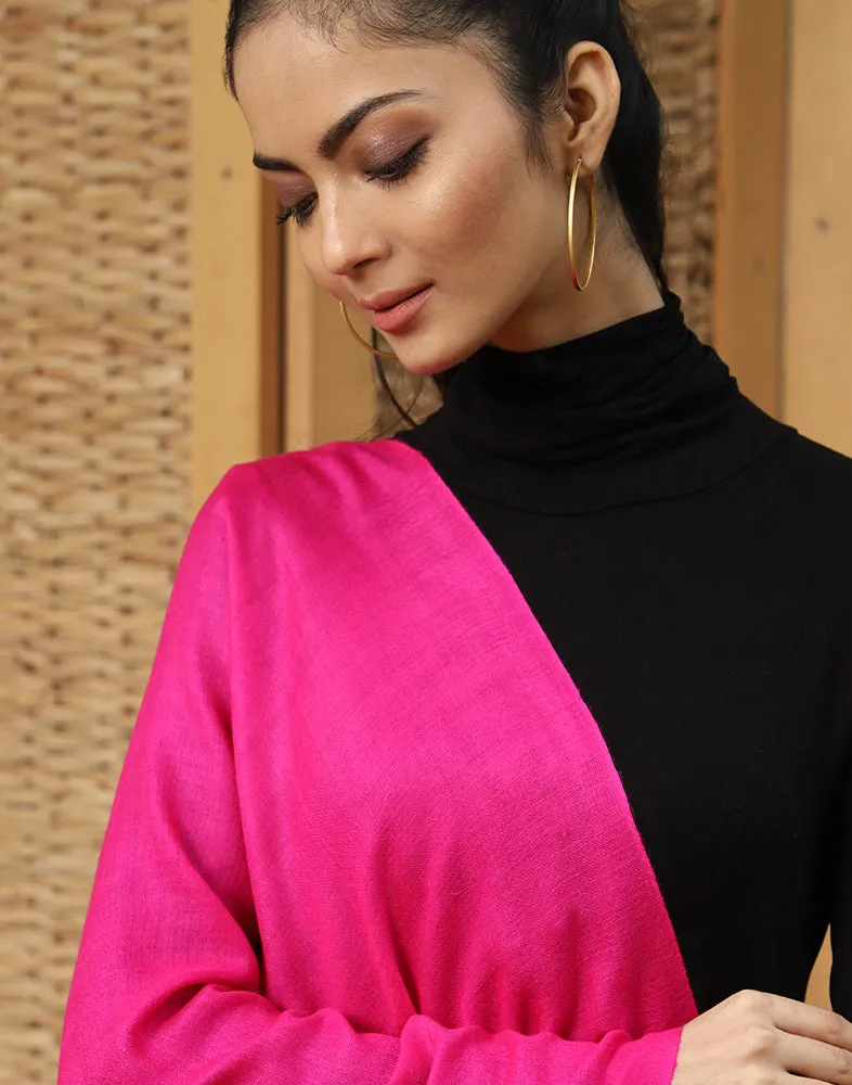 Pink Cashmere Pashmina Stole