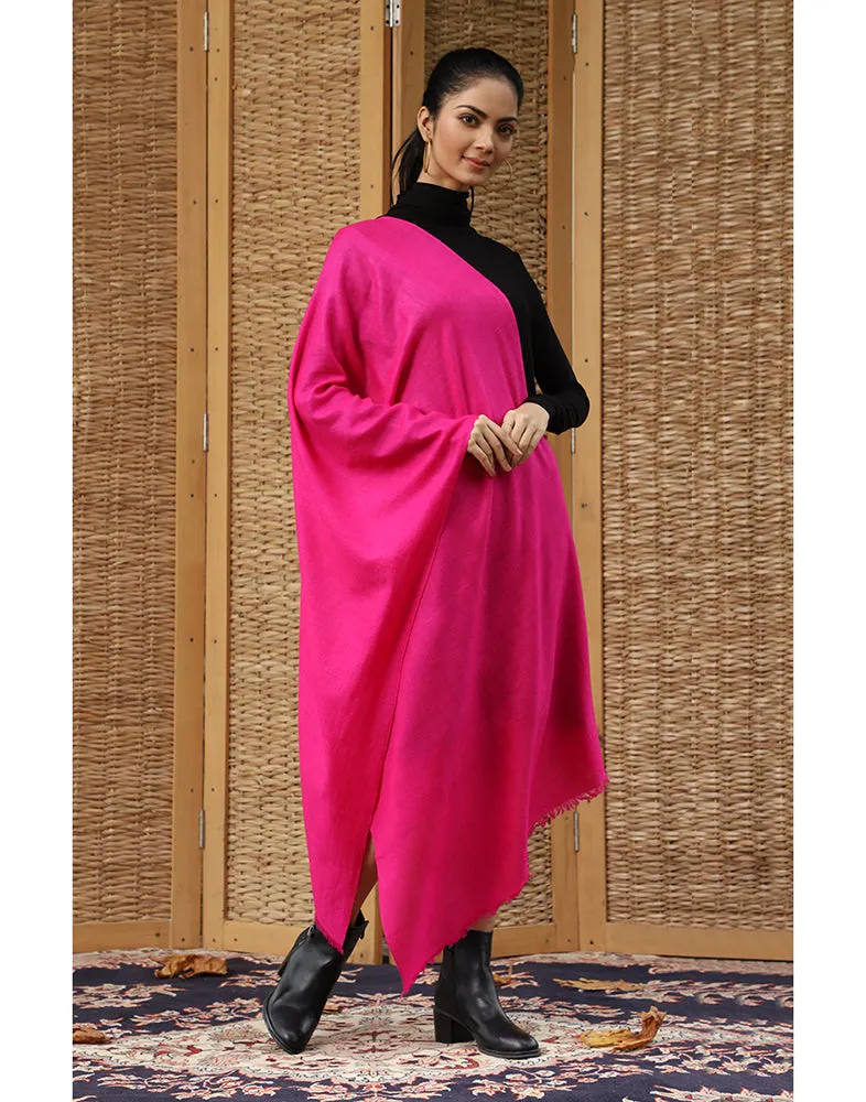 Pink Cashmere Pashmina Stole