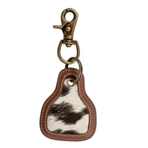 Pony Brook Key Fob In Black & White