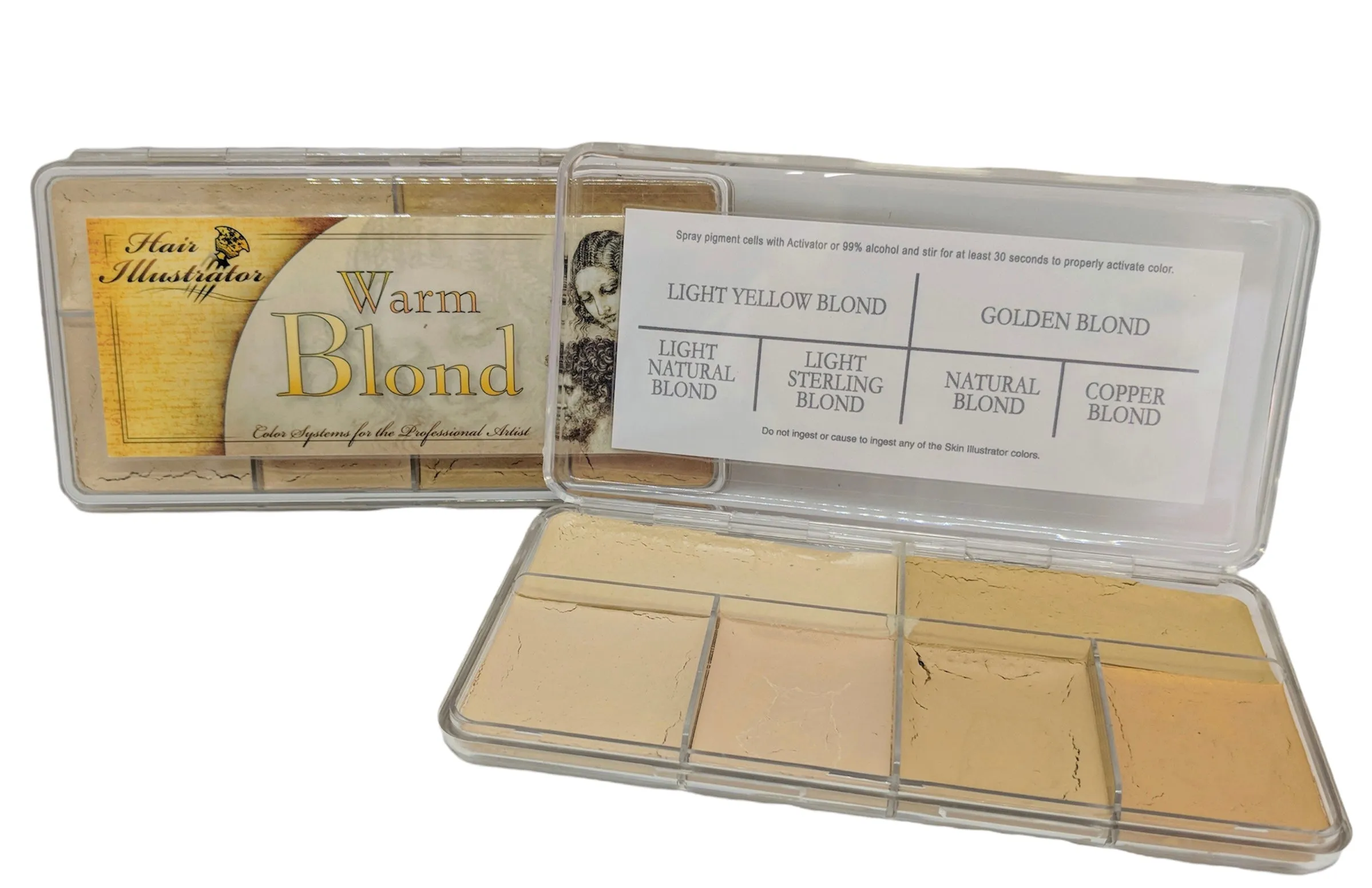 PPI Hair Illustrator Warm Blonde Palette