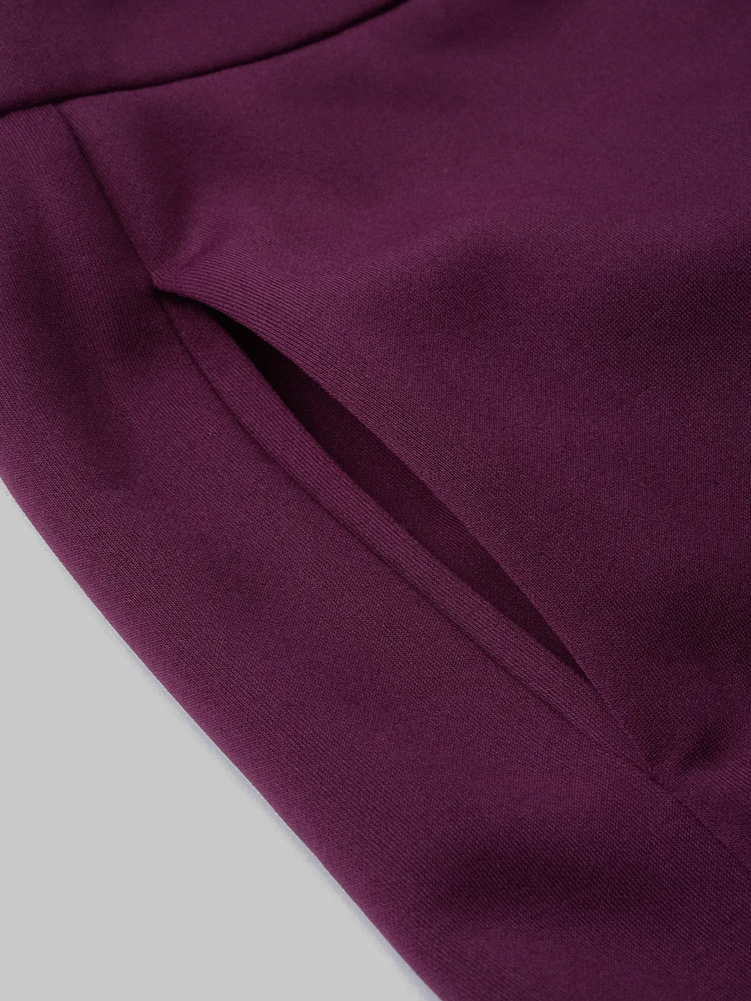 Purple Tapered Pant