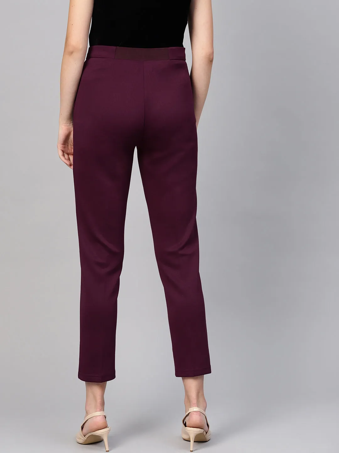 Purple Tapered Pant