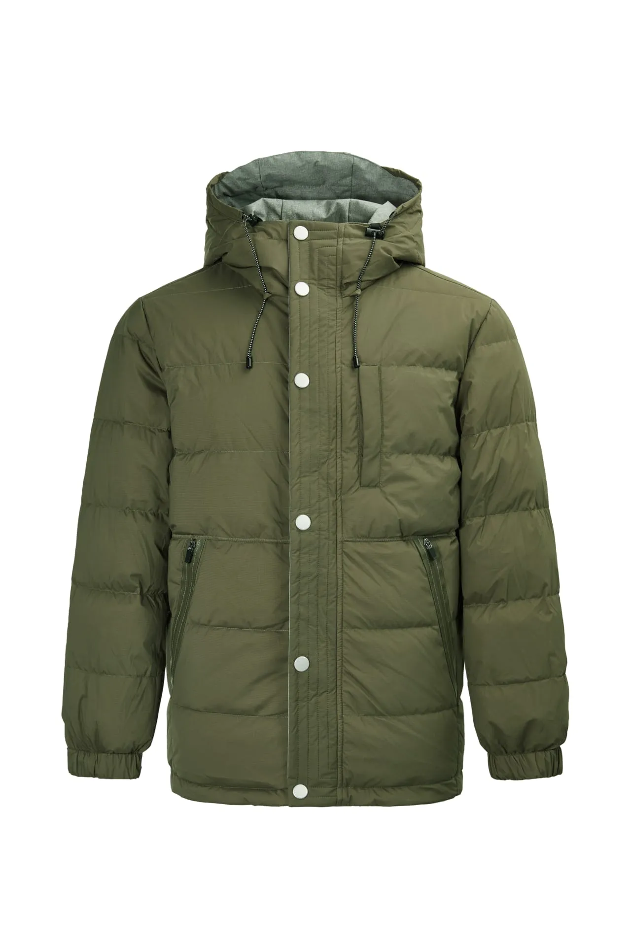 Reversible Teflon Mid Down Jacket