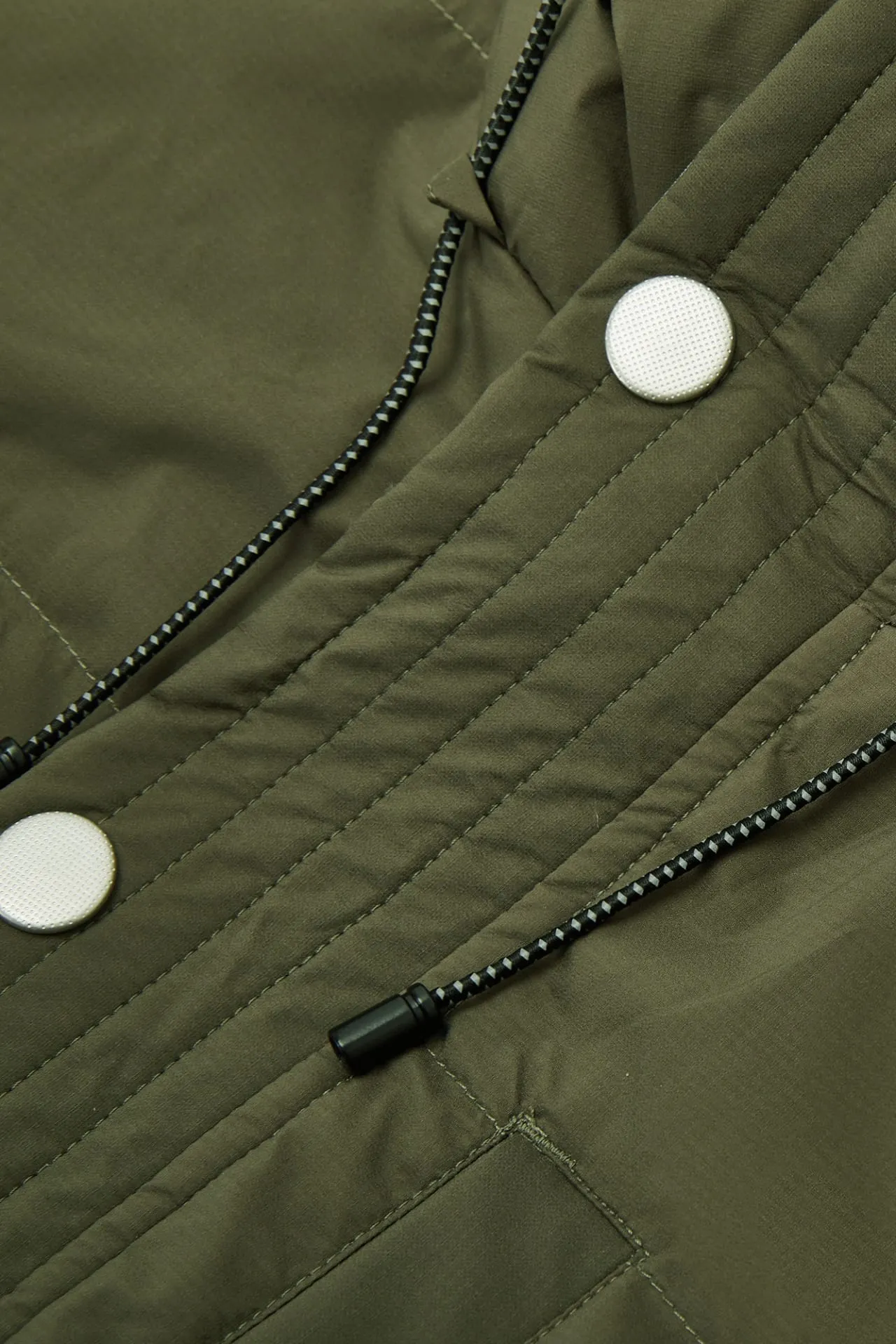 Reversible Teflon Mid Down Jacket