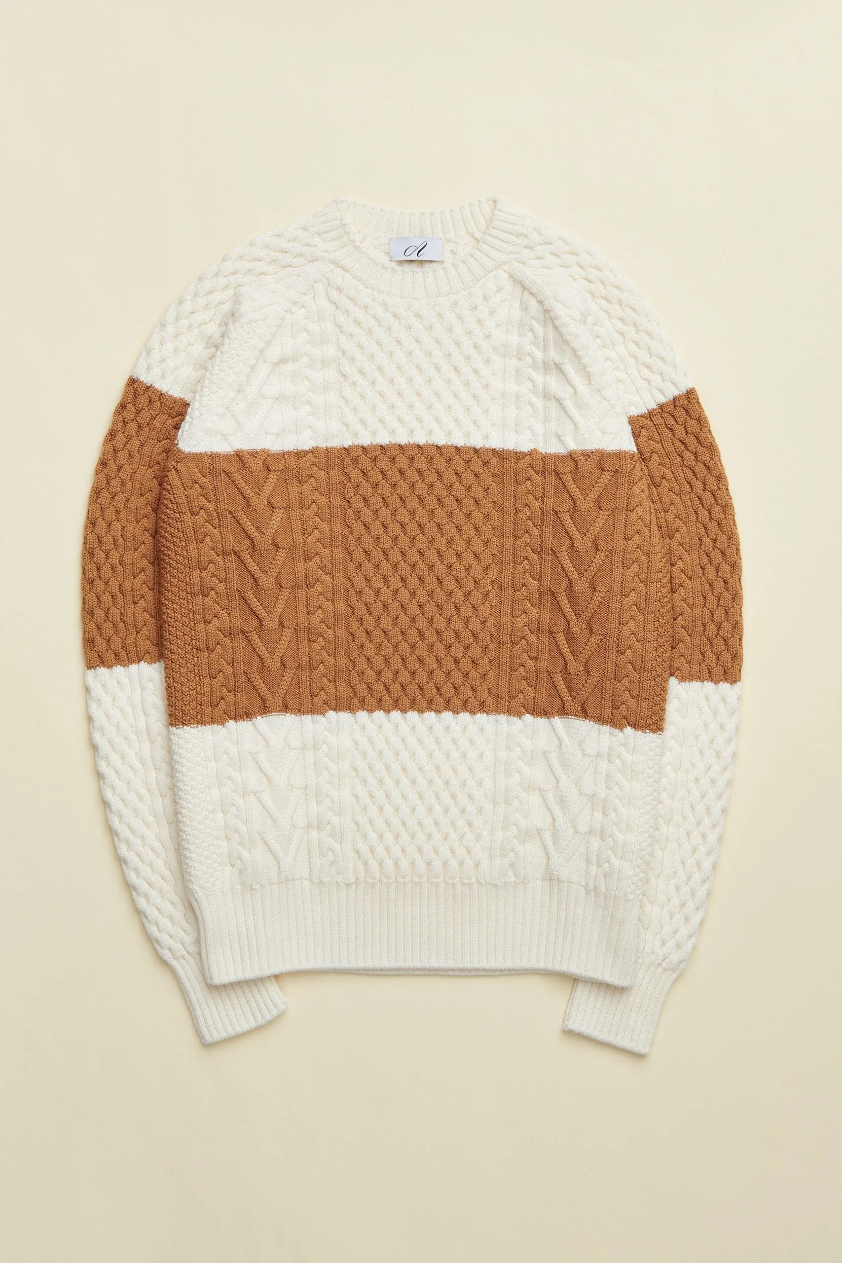 Rodman Color-Blocked Fisherman Sweater